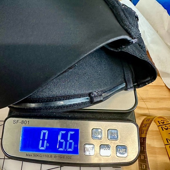 Torrid Curve Strapless Bra Plus‎ sz. 40 F Black Lightly Lined Smooth - Picture 7 of 9